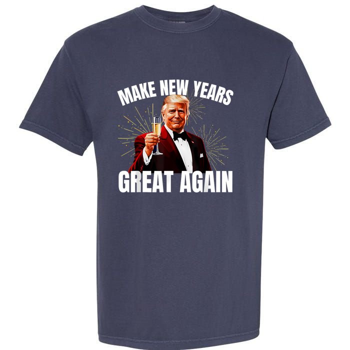 Trump Make New Year Great Again Happy New Years Eve Day 2025 Garment-Dyed Heavyweight T-Shirt