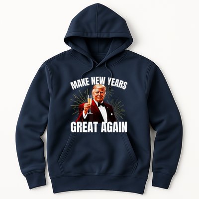 Trump Make New Year Great Again Happy New Years Eve Day 2025 Hoodie