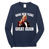 Trump Make New Year Great Again Happy New Years Eve Day 2025 Long Sleeve Shirt