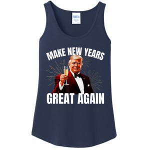 Trump Make New Year Great Again Happy New Years Eve Day 2025 Ladies Essential Tank