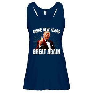 Trump Make New Year Great Again Happy New Years Eve Day 2025 Ladies Essential Flowy Tank