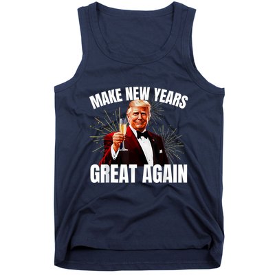 Trump Make New Year Great Again Happy New Years Eve Day 2025 Tank Top