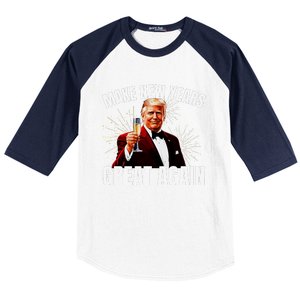 Trump Make New Year Great Again Happy New Years Eve Day 2025 Baseball Sleeve Shirt