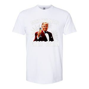 Trump Make New Year Great Again Happy New Years Eve Day 2025 Softstyle CVC T-Shirt