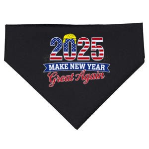 Trump Make New Year Great Again Happy New Years Eve Day 2025 USA-Made Doggie Bandana