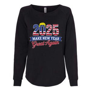 Trump Make New Year Great Again Happy New Years Eve Day 2025 Womens California Wash Sweatshirt