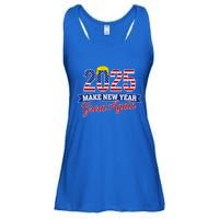 Trump Make New Year Great Again Happy New Years Eve Day 2025 Ladies Essential Flowy Tank