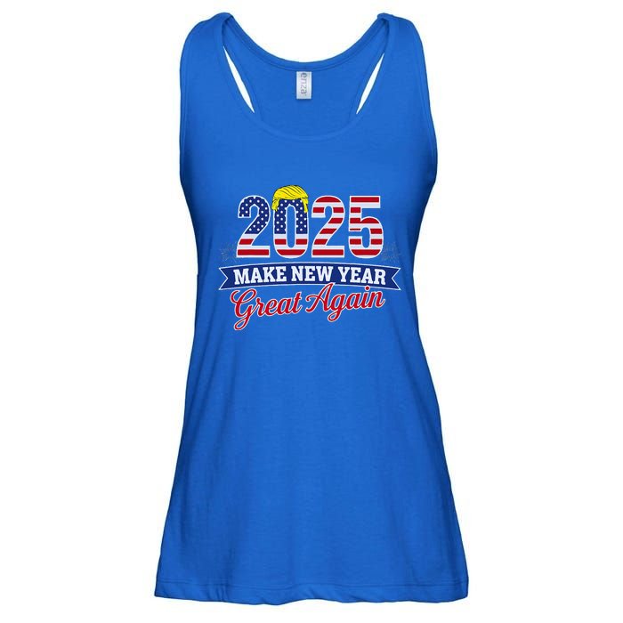 Trump Make New Year Great Again Happy New Years Eve Day 2025 Ladies Essential Flowy Tank