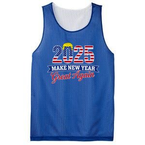 Trump Make New Year Great Again Happy New Years Eve Day 2025 Mesh Reversible Basketball Jersey Tank