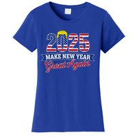 Trump Make New Year Great Again Happy New Years Eve Day 2025 Women's T-Shirt