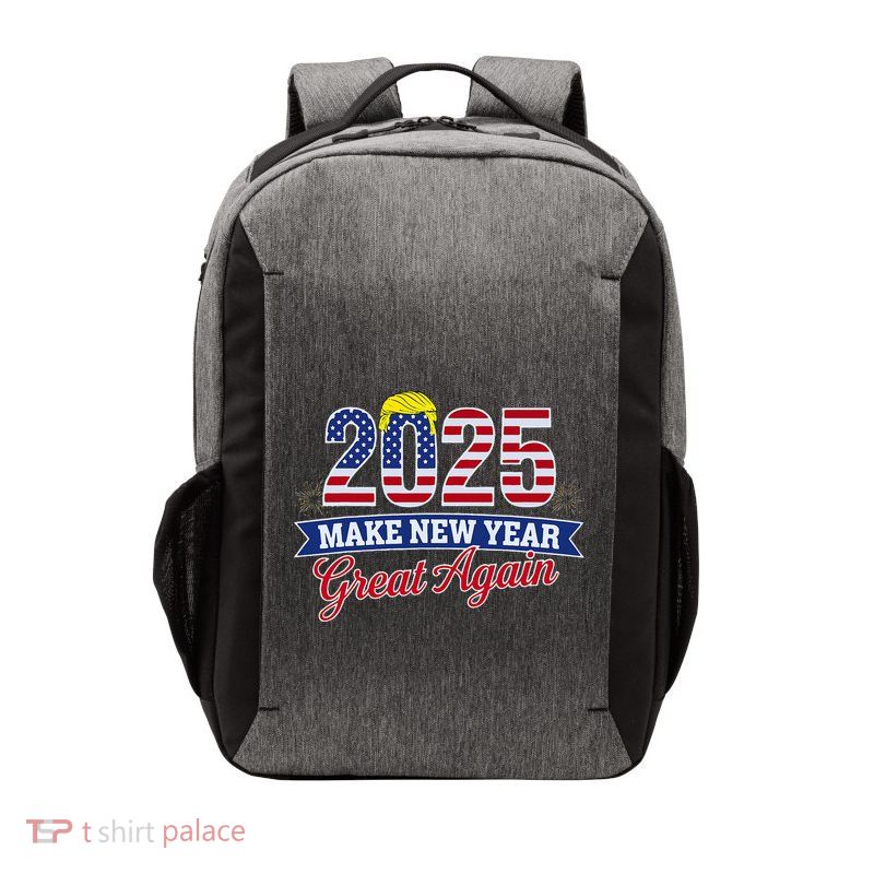 Trump Make New Year Great Again Happy New Years Eve Day 2025 Vector Backpack
