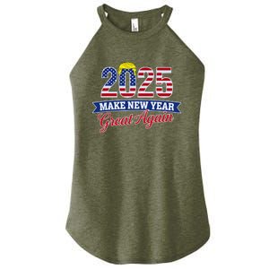 Trump Make New Year Great Again Happy New Years Eve Day 2025 Women's Perfect Tri Rocker Tank