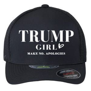 Trump Make No Apologies Trump Election 2024 Gift Flexfit Unipanel Trucker Cap