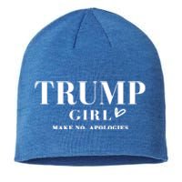 Trump Make No Apologies Trump Election 2024 Gift Sustainable Beanie