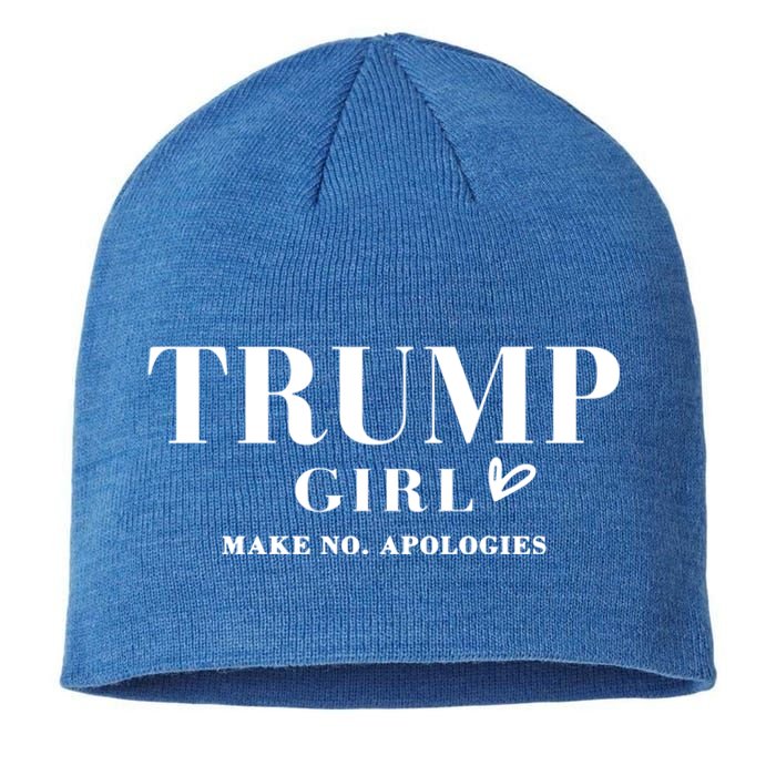 Trump Make No Apologies Trump Election 2024 Gift Sustainable Beanie