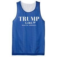 Trump Make No Apologies Trump Election 2024 Gift Mesh Reversible Basketball Jersey Tank