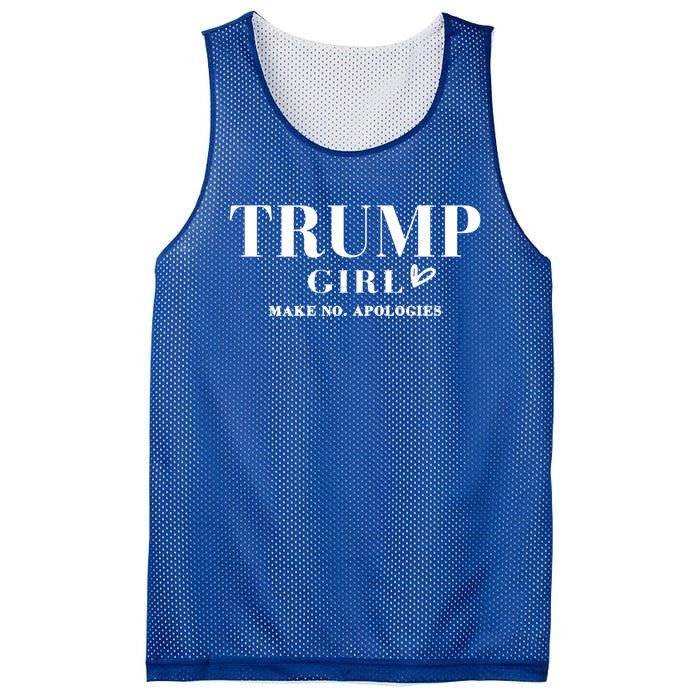 Trump Make No Apologies Trump Election 2024 Gift Mesh Reversible Basketball Jersey Tank