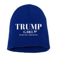 Trump Make No Apologies Trump Election 2024 Gift Short Acrylic Beanie