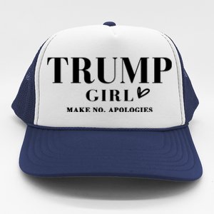 Trump Make No Apologies Trump Election 2024 Gift Trucker Hat