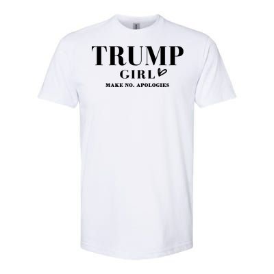 Trump Make No Apologies Trump Election 2024 Gift Softstyle CVC T-Shirt