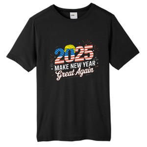 Trump Make New Year Great Again Happy New Years Eve Day 2025 Tall Fusion ChromaSoft Performance T-Shirt