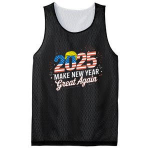 Trump Make New Year Great Again Happy New Years Eve Day 2025 Mesh Reversible Basketball Jersey Tank