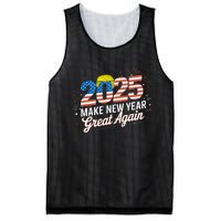 Trump Make New Year Great Again Happy New Years Eve Day 2025 Mesh Reversible Basketball Jersey Tank