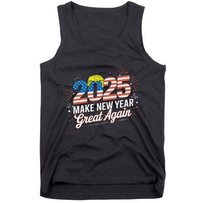 Trump Make New Year Great Again Happy New Years Eve Day 2025 Tank Top