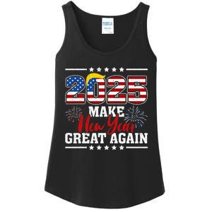 Trump Make New Year Great Again Happy New Years Eve Day 2025 Ladies Essential Tank