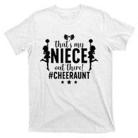 That's My Niece Cheer Aunt Cheerleading Auntie T-Shirt