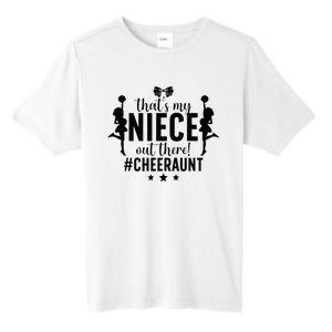 That's My Niece Cheer Aunt Cheerleading Auntie Tall Fusion ChromaSoft Performance T-Shirt