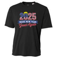 Trump Make New Year Great Again Happy New Years Eve Day 2025 Cooling Performance Crew T-Shirt