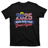 Trump Make New Year Great Again Happy New Years Eve Day 2025 T-Shirt