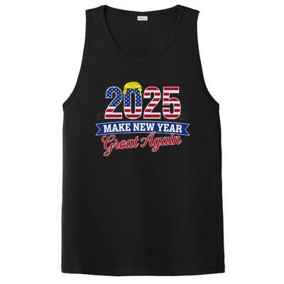 Trump Make New Year Great Again Happy New Years Eve Day 2025 PosiCharge Competitor Tank