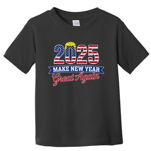 Trump Make New Year Great Again Happy New Years Eve Day 2025 Toddler T-Shirt