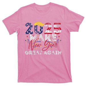 Trump Make New Year Great Again Happy New Years Eve Day 2025 T-Shirt