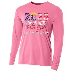 Trump Make New Year Great Again Happy New Years Eve Day 2025 Cooling Performance Long Sleeve Crew