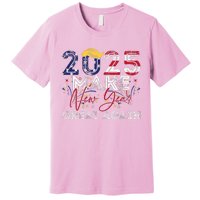 Trump Make New Year Great Again Happy New Years Eve Day 2025 Premium T-Shirt