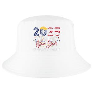 Trump Make New Year Great Again Happy New Years Eve Day 2025 Cool Comfort Performance Bucket Hat