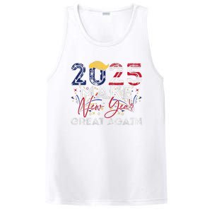 Trump Make New Year Great Again Happy New Years Eve Day 2025 PosiCharge Competitor Tank