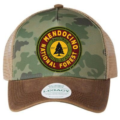 The Mendocino National Forest Legacy Tie Dye Trucker Hat