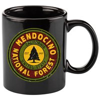 The Mendocino National Forest 11oz C Handle Ceramic Mug
