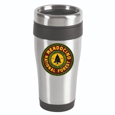 The Mendocino National Forest 16oz Travel Tumbler