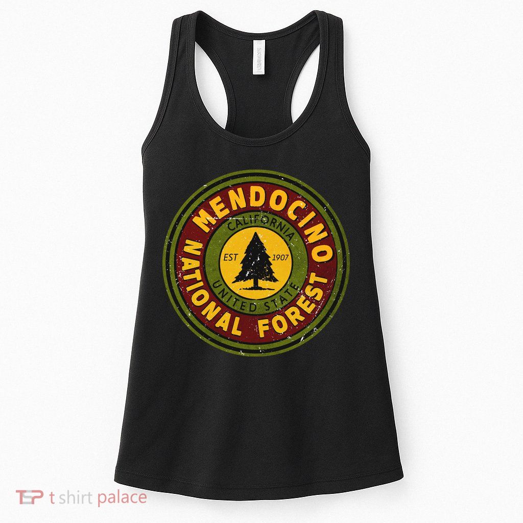 The Mendocino National Forest Womens Tank Top