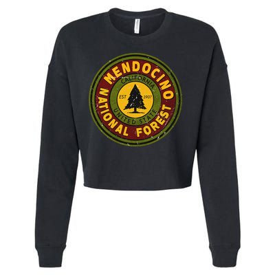 The Mendocino National Forest Cropped Pullover Crew