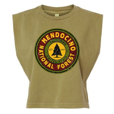 The Mendocino National Forest Garment-Dyed Women's Muscle Tee