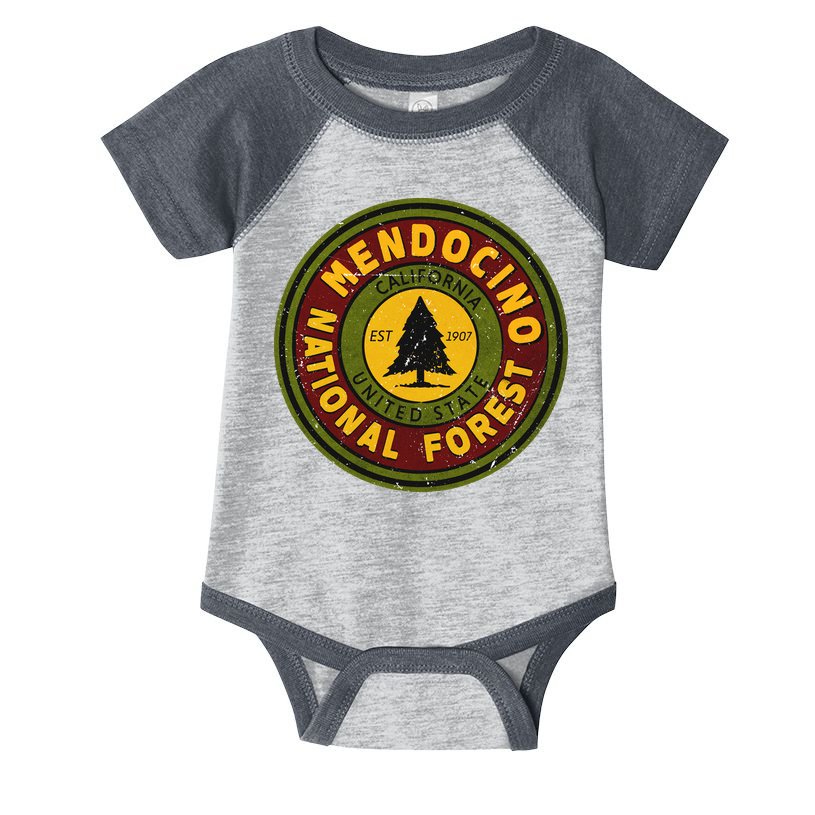 The Mendocino National Forest Infant Baby Jersey Bodysuit