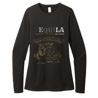 Tequila May Not Be The Answer But ItS Worth A Shot Womens CVC Long Sleeve Shirt