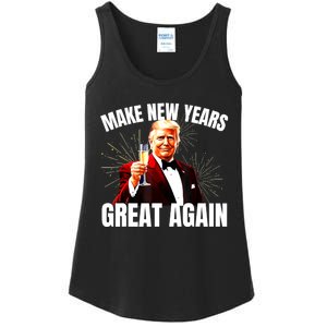 Trump Make New Year Great Again Happy New Years Eve Day 2025 Ladies Essential Tank