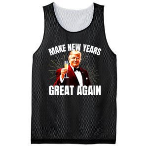 Trump Make New Year Great Again Happy New Years Eve Day 2025 Mesh Reversible Basketball Jersey Tank